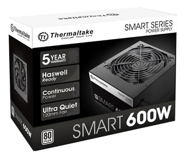 Fuente de poder para PC Thermaltake Smart SPD-0600 600W negra