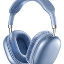 Audífonos Diadema Movisun Cuadrada K22 Color Azul