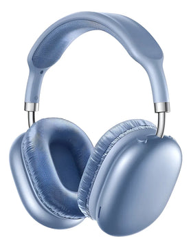 Audífonos Diadema Movisun Cuadrada K22 Color Azul
