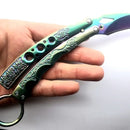 Navaja Cuchillo Mariposa Karambit ´puñal Supervivencia Daga No
