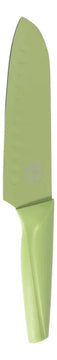 Cuchillo Ilko Pure Element Santoku Verde 18cm