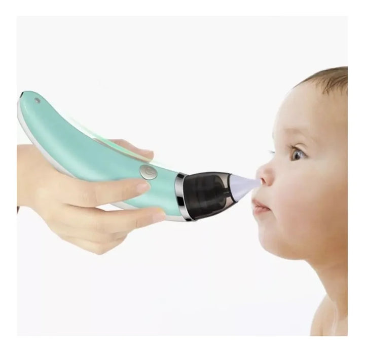 Aspirador Succionador Mocos Niños Mucosa Nariz Fosas Nasales Verde Claro
