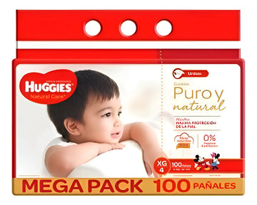 Pañales Huggies Etapa 4/xg 100 Unidades Unidad A $905 Extra Grande (xg) Sin Género