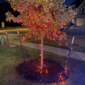 Luces Naranjas Led Para Navidad