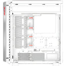 Xpg Gabinete Gamer Battlecruiser Ii St E-atx 4 Fan Argb Cristal Templado Blanco Battlecruiseriist-whcww