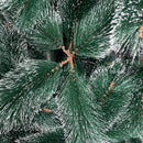 Arbol De Navidad Tipo Pino Punta Blanca Frondoso 180 Cm Verde Oscuro