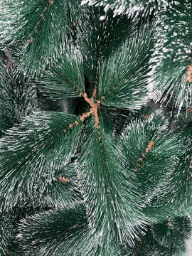 Arbol De Navidad Tipo Pino Punta Blanca Frondoso 180 Cm Verde Oscuro