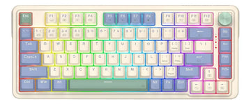 Teclado gamer Redragon ESPAÑOL español latinoamérica color pastel