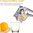 Exprimidor Extractor De Frutas Manual En Aluminio Naranja