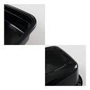 Vababa Paquete De 3 Baneras Grandes Color Negro, Lavabo De 1