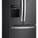 Nevecón Lg French Door Smart Inverter 618 L Fabricador Hielo Negro