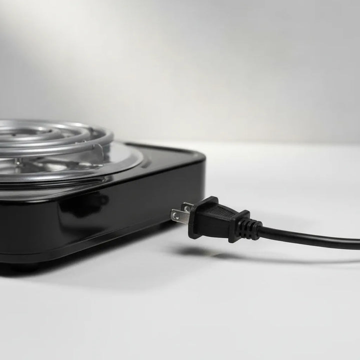 Estufa Electrica Sencilla De Un Puesto Cocina 1000w 60hz Negro