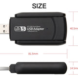 Adaptador Usb Wifi 1300 Mbps Dual 5g Y 2.4g + Bluetooth