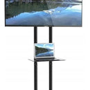 Soporte Tv Móvil Ruedas, 32'' A 70'' / Max 50kg, Jd Spr-6402 Color Negro