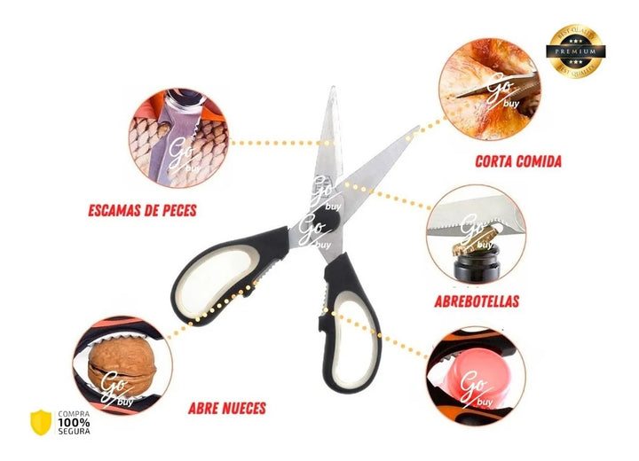Tijeras Para Cocina Cuchillos Tramontina Ollas Acero Disponible