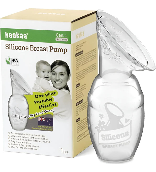 Extractor Recolector Pump Bomba Leche Materna Manual Haakaa