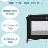 Cuna Portátil Ultra Ligera Dream On Me Zazzy Con Moisés