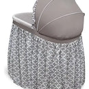 Moisés Y Cuna Mecedora Con Almacenamiento - Gris/linterna