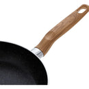 Sartén Imusa Natural Stone De 24cm Con Tapa De Vidrio Color Gris