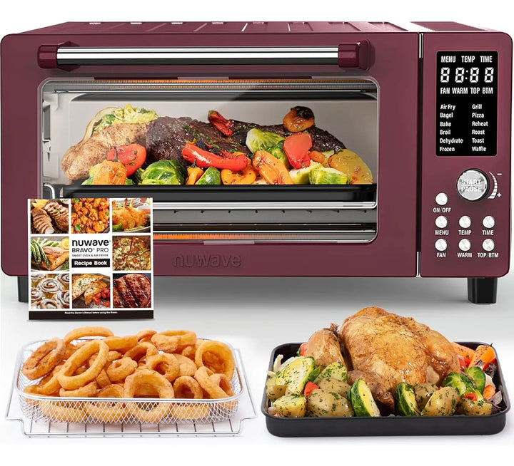 Bravo Pro Smart Air Fryer Combo De Horno Tostador Funciones