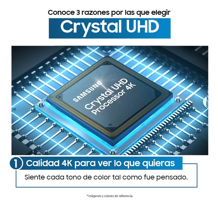 Televisor Samsung Smart 43 Crystal 4k U8000f 2025