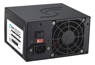 Combo De Chasis Gamer De 1 Cooler+ Fuente De 780wde Negro