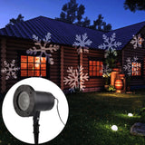 Proyector Luces Navideñas Led Unbrand Copos De