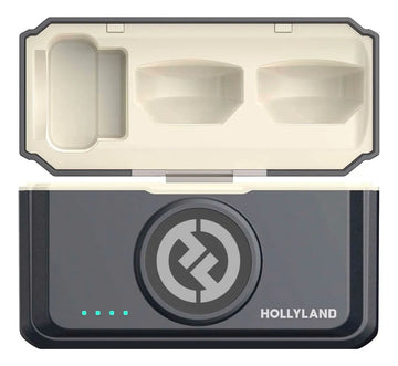 Micrófonos Inalámbricos Hollyland Lark M2 Duo Combo Negro