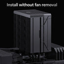 Cooler Disipador Para Intel - Amd Ventilador 120mm Snowman Negro