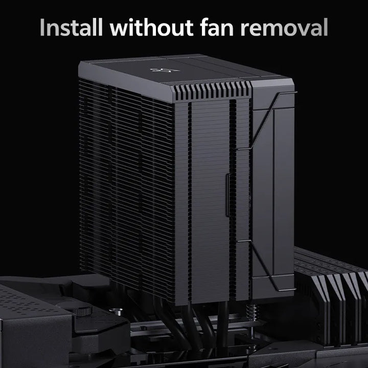 Cooler Disipador Para Intel - Amd Ventilador 120mm Snowman Negro