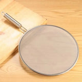 Tapa Frito En Acero De 28 Cm Plateado