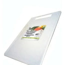 Tabla Para Picar Cortar Polipropileno Cocina Hogar,40x27cm Liso Blanco