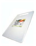 Tabla Para Picar Cortar Polipropileno Cocina Hogar,40x27cm Liso Blanco