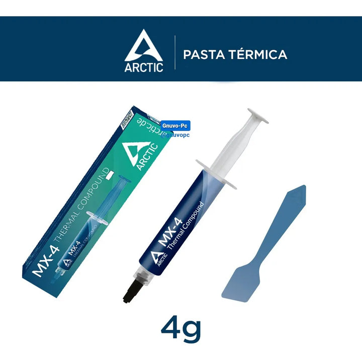 Pasta Termica Crema Disipadora Calor Mx 4 Mx-4 Pc Cpu Gpu Gris