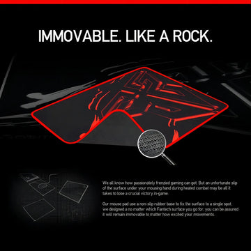 Pad Mouse Gamer Fantech Mp25 Gaming Mousepad Speed Edition