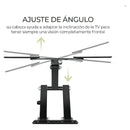 Soporte Auxamy X-400 Soporte De Pared Para Tv/monitor De 15 A 55 Negro