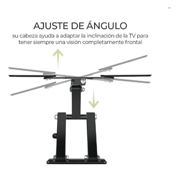 Soporte Auxamy X-400 Soporte De Pared Para Tv/monitor De 15 A 55 Negro