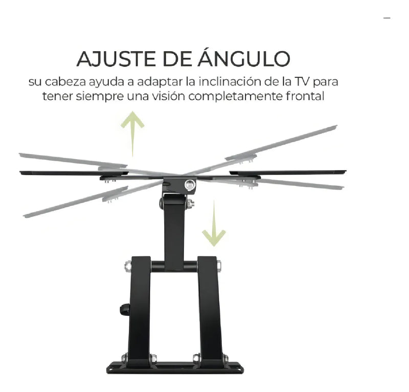 Soporte Auxamy X-400 Soporte De Pared Para Tv/monitor De 15 A 55 Negro