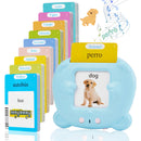 Lictin 255 tarjetas parlantes juguetes de aprendizaje para niños pequeños de 3-6 años educativos preescolares con 510 palabras visuales de terapia del habla sensoriales GCD0101