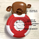 Termómetro Juguete Medición Digital Oso Baño Bebes Flotante Movimiento Diversión Seguridad Agua Bañera Grados Fahrenheit Celsius Alarma Color Temperatura Alta Baja Perfecta Material Seguro Sin Puntas
