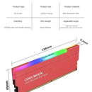 Disipador De Calor Para Ram Con Rgb 5v 3 Pines Ram Cooler