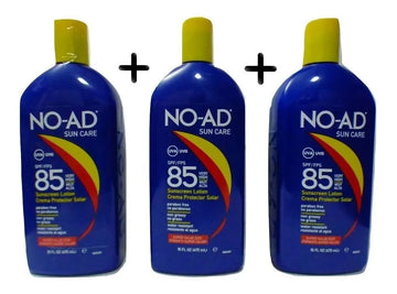 3 Bloqueador Protector Solar Americano No-ad 85 Spf