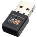 Adaptador Wifi Usb Ac Doble Banda Dual 2.4 Y 5 Ghz + Rapido