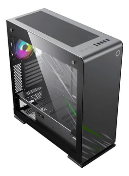 Chasis Gamer Gamemax Vega Pro Grey Verde