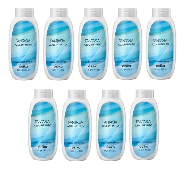9 Talco Perfumado Fantasía