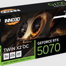 Tarjeta gráfica Nvidia INNO3D RTX 5070 Twin X2 OC 12GB