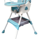 Silla Comedor Para Bebe Ebaby 623. Ver Video Color Agua Verde Menta