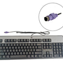 Teclado Hp Ps2 Qwerty Inglés Negro-plata Kb-0316 434820-002 Inglés Us