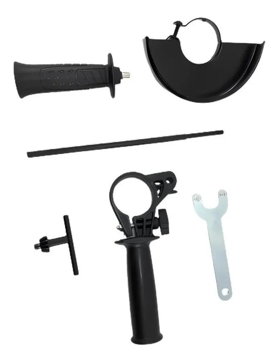 Combo Taladro Percutor 1/2 Y Pulidora De 4 1/2 Millenium Amarillo 60 Mhz