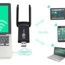 Adaptador Wifi Usb Ac 5g